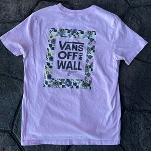 Women’s small pink Vans short sleeve tshirt